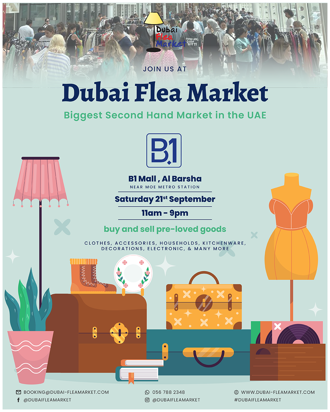 Dubai Flea Market Returns to The B1 Mall